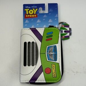 Bioworld Disney Pixar Toy Story Buzz Lightyear Zip Wallet with Spaceship Charm
